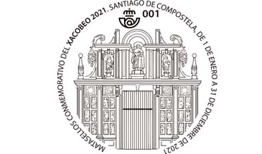 Matasellos Año Xacobeo 2021