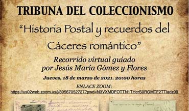 Hª. Postal y los recuerdos del Cáceres romántico