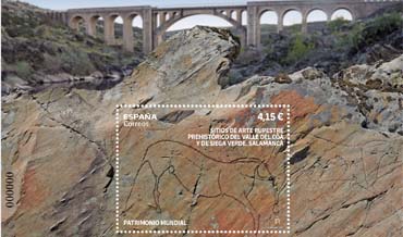 Sello de los Sitios de arte rupestre prehistórico