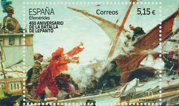 450 aniversario de la Batalla de Lepanto»