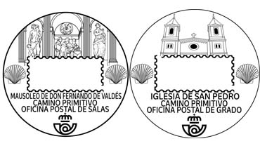 Matasellos Turisticos para Salas y Grado
