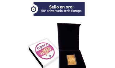 Sello en Oro: Serie dedicada a Europa CEPT