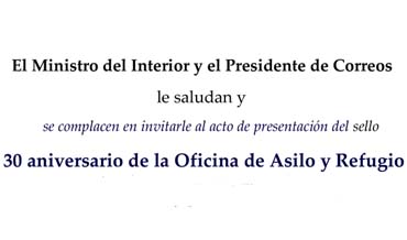 Cambio de Hora present. 30 años Ofic. Asilo y Ref.