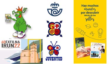 La exposición Escolar en EXFILNA 2022 en Irún