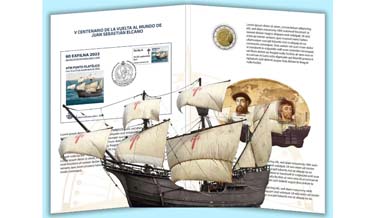 V Cº. vuelta al mundo de Magallanes-Elcano