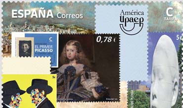 AMÉRICA UPAEP. Arte. Collage postal