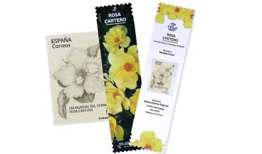 Marcapáginas y Sello ROSA CARTERO