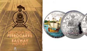 Monedas Ferrocarril y Selección año 2022