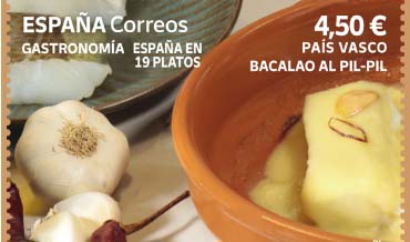 España en 19 platos. País V. Bacalao al pil-pil”