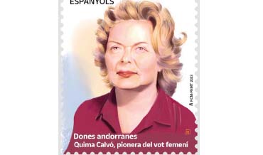 Quima Calvó, pionera del vot femení. 