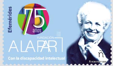 Presentacion sello 75 años Fundación a la Par