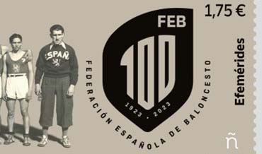 Presentacion sello Cº. Fed. Esp. Baloncesto