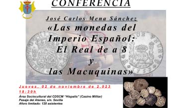 Conferencia en el Casino Militar de Sevilla