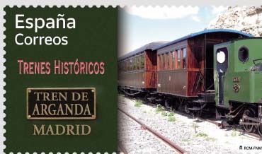 Presentacion sello: Tren Hco. Arganda