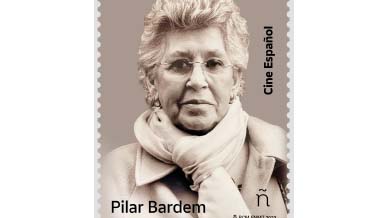 Sello correo dedicado a Pilar Bardem