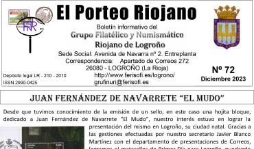 Nº 72 del Boletín Informativo. GFN Riojano