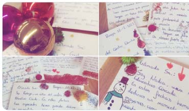 ¡¿Cuidamos?! Escribir felicitando la Navidad