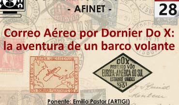 Conferencia: Correo Aéreo por Dornier Do X