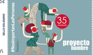 «Sello solidario.- 2024. Proyecto Hombre»