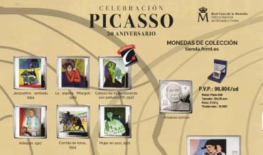 FNMT: Celebración Picasso 50 Aniversario