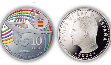Moneda Equipo Olímpico Español 2024