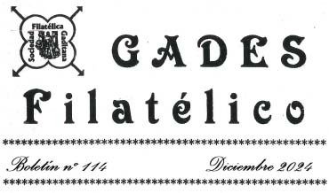 Número 114 del boletín «Gades Filatélico»
