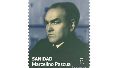 Presentación sello Marcelino Pascua