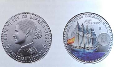 Novedad Numismática: Moneda Princesa Leonor