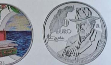 Novedad. Numismáticas Euroset y A. Machado