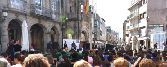 Presentación matasellos turístico en O Porriño