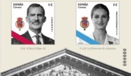 Casa R. Española. Felipe VI y La Princesa de Ast.