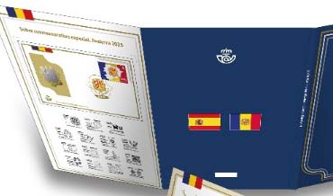 Carpeta anual de sellos de Andorra