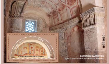 Iglesia prerrománica de Priesca. Asturias.