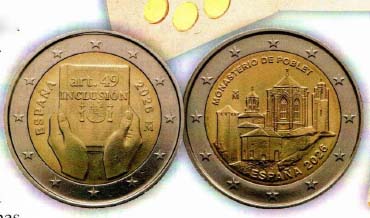 Monedas Conmemorat. Euroset 2026