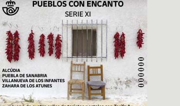 Emisión denominada Pueblos con Encanto.