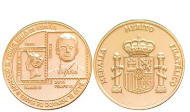Medallas al Mérito Filatélico Año 2026