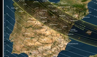 Cambio fechas y Pres. “Eclipse Solar total”