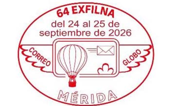 Matasellos Conmemorativos 64 Exfilna de Mérida