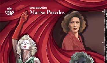Sello «Cine español», Marisa Paredes.
