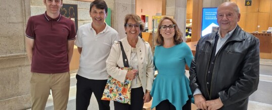 La directora de Filatelia visita la OP de Ourense